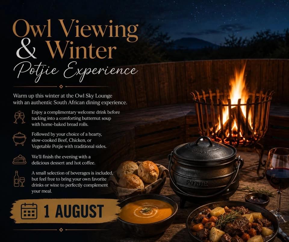 Owl Viewing & Winter Potjie Experience
