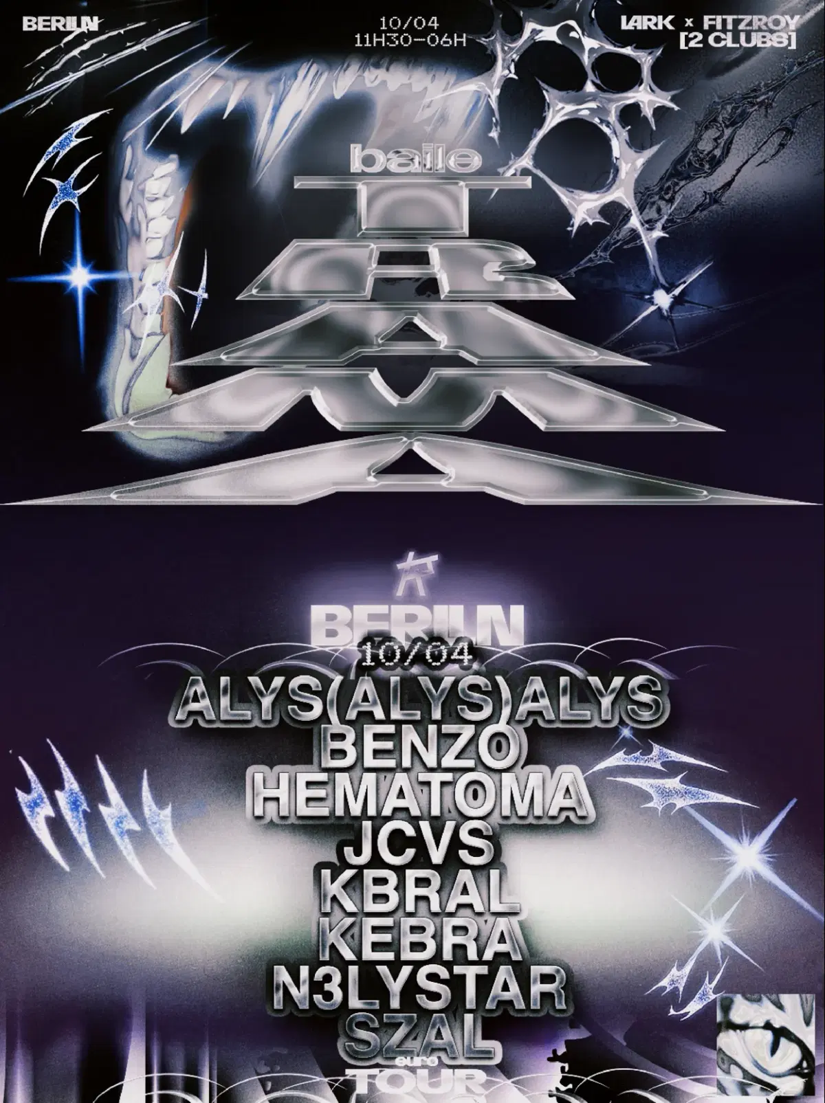 Baile TRAMA ᯓ⭑ 2 CLUBS