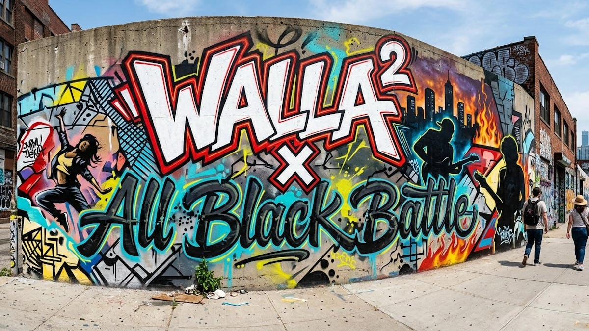 WALLA² X All Black Battle
