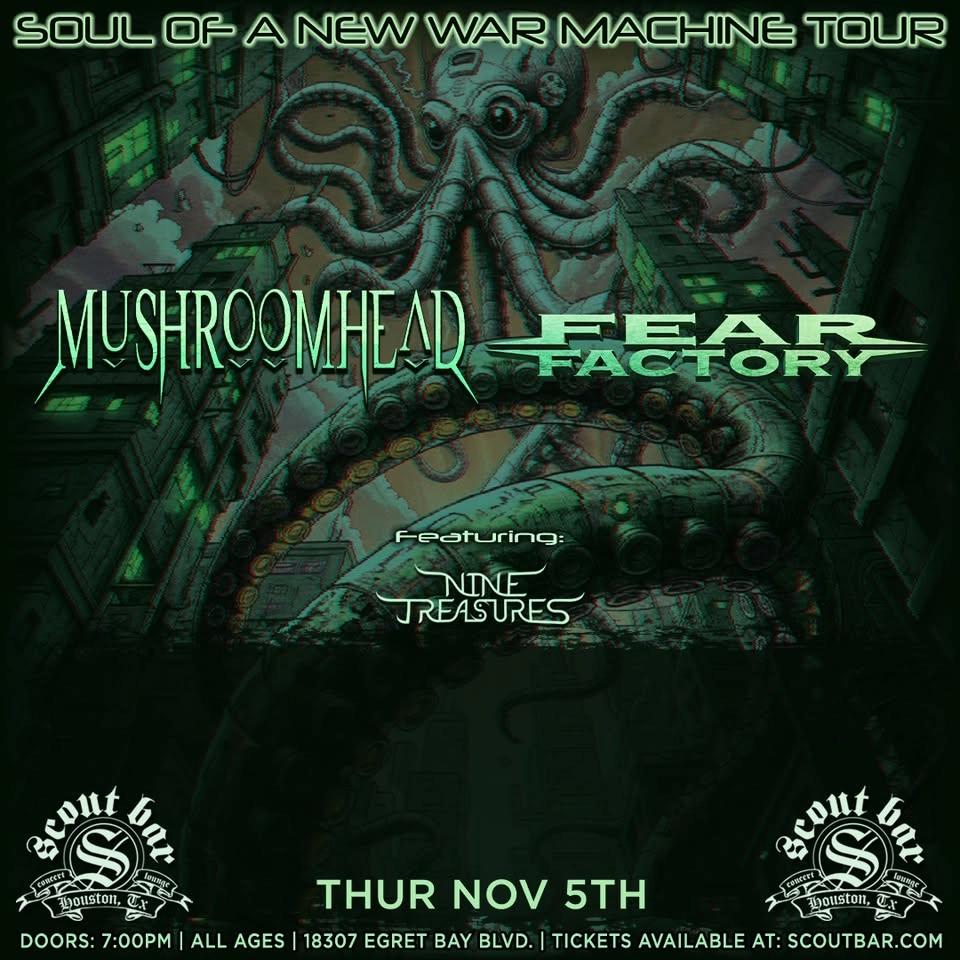 Mushroomhead & Fear Factory w/ special guests Nine Treasures