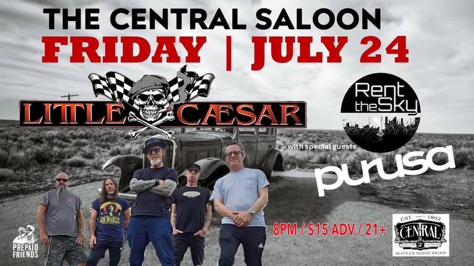 Little Caesar • Rent The Sky • Purusa