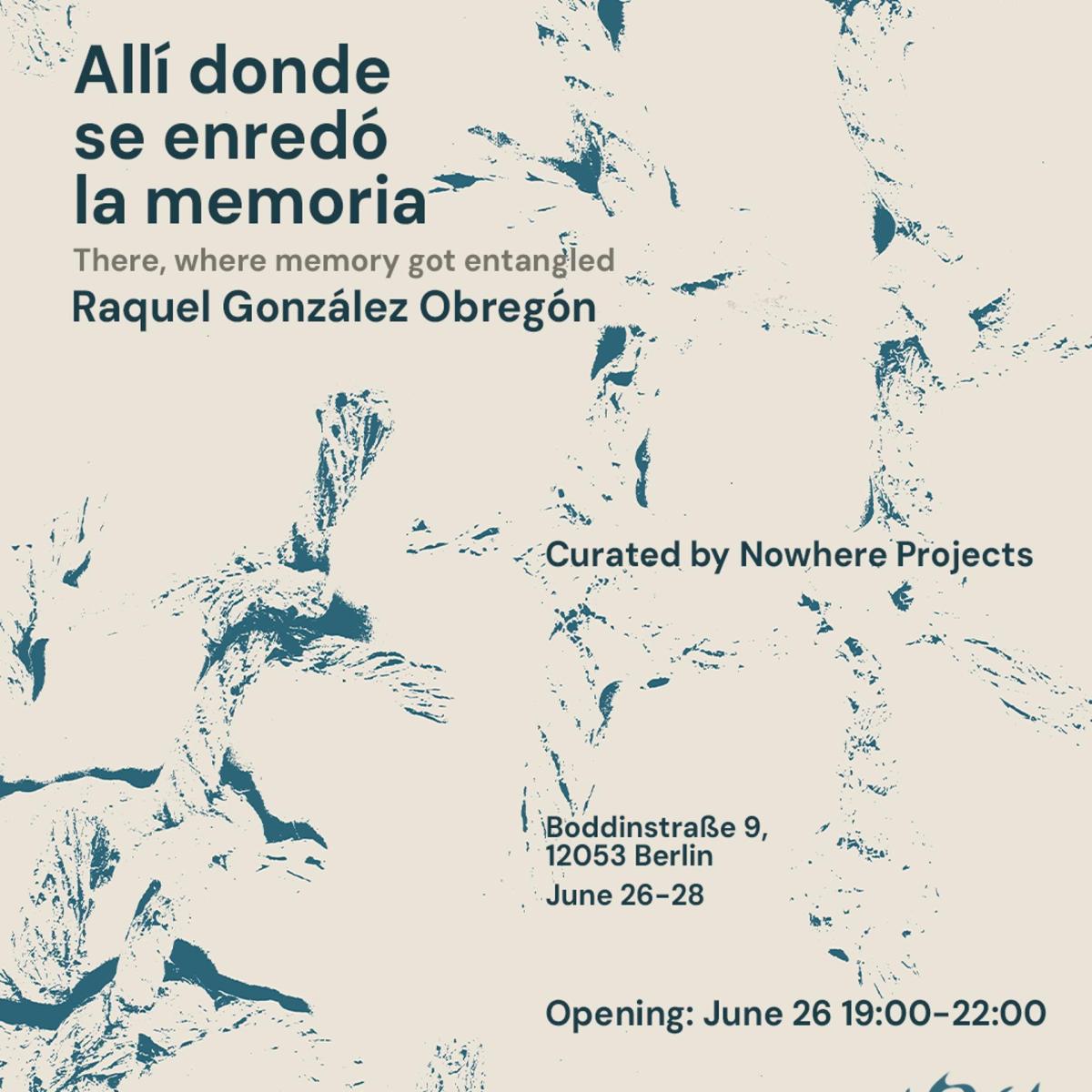 Allí donde se enredó la memoria