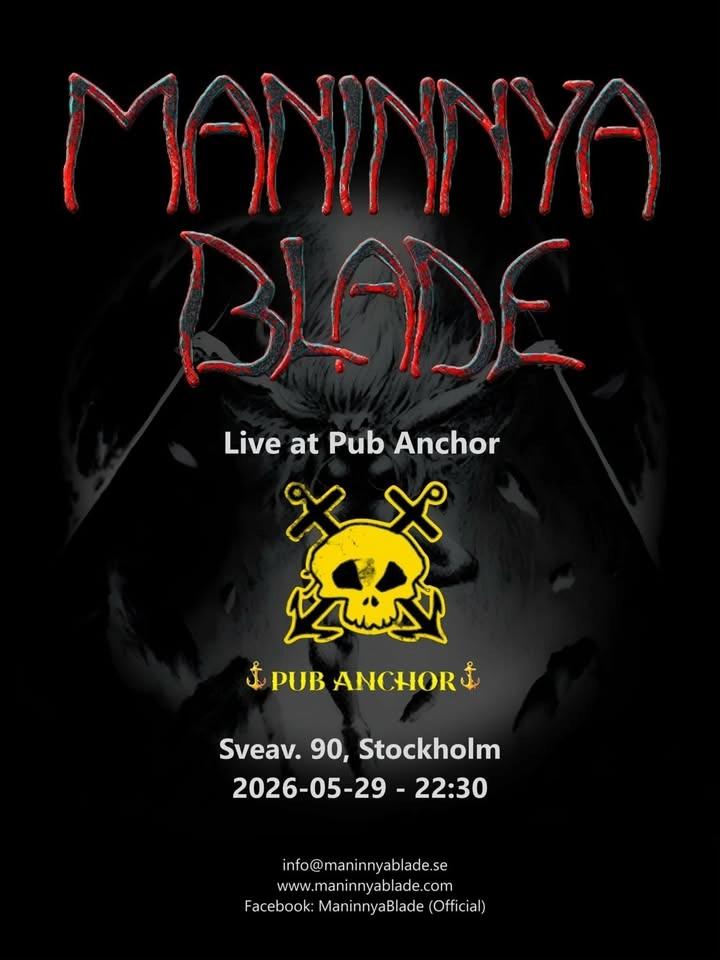 MANINNYA BLADE @ Pub Anchor