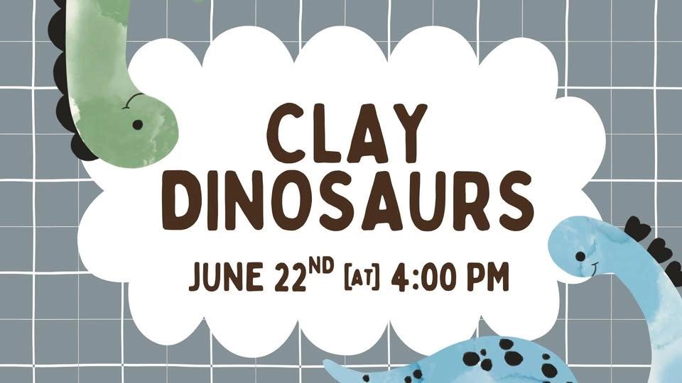 Clay Dinosaurs