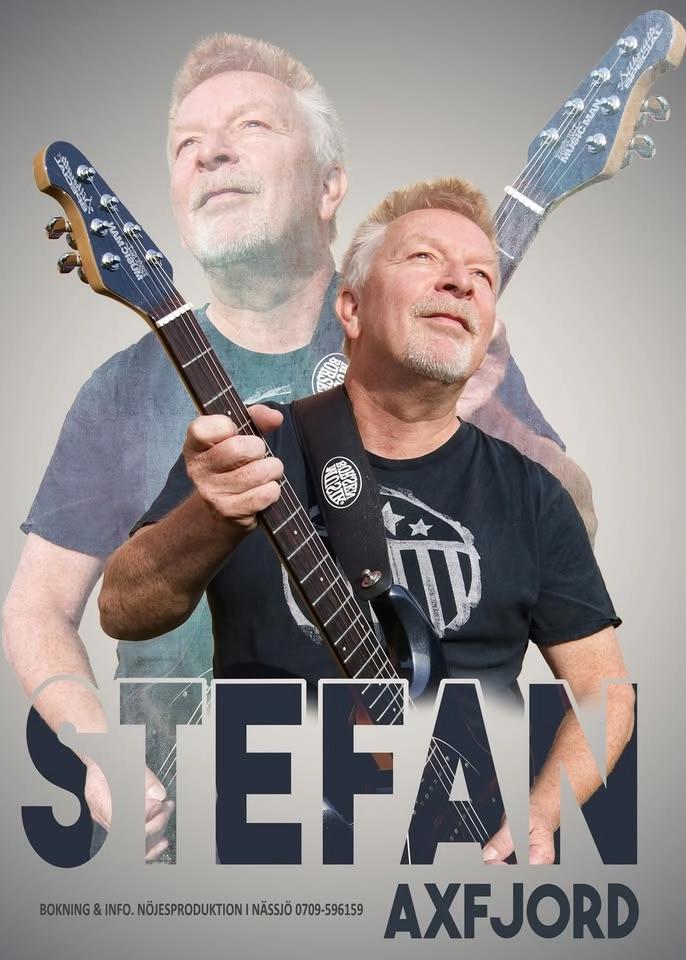 Stefan Axfjord på scen