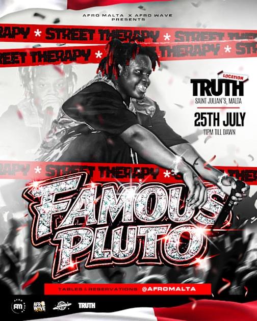 Street Therapy With Famous Pluto