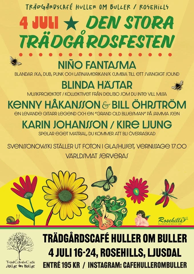 Den stora trÀdgÄrdsfesten