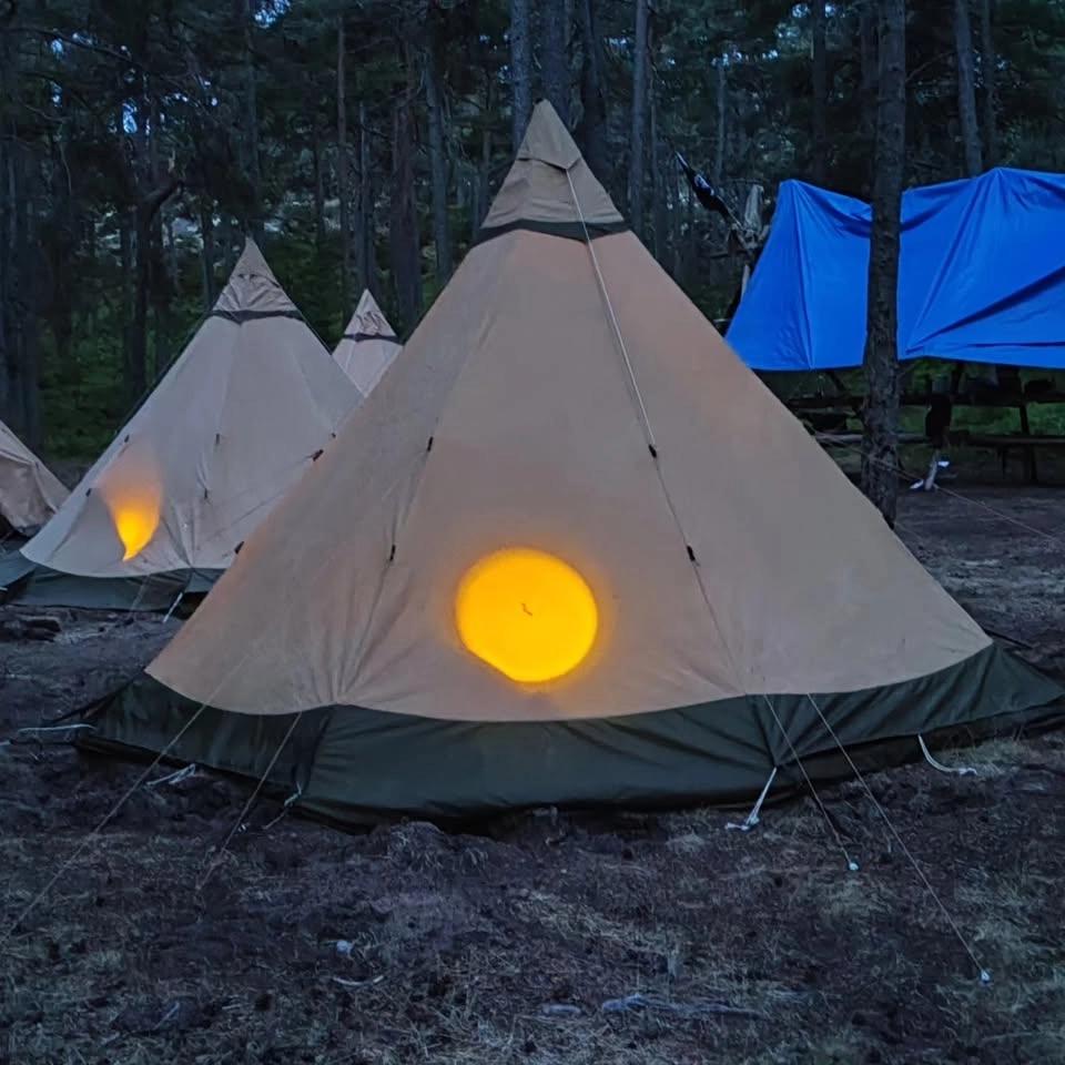Valborg med Vendelsö Scoutkår