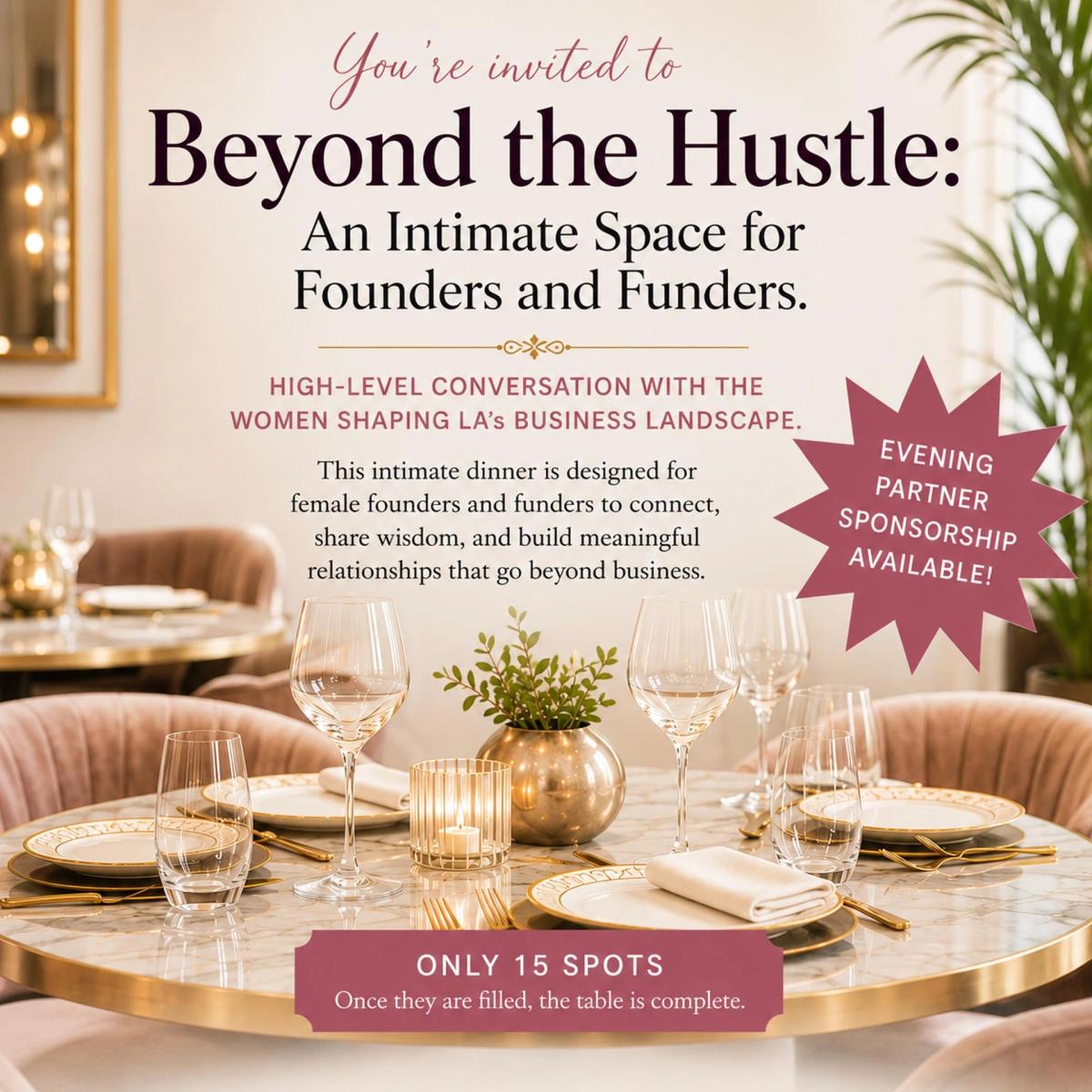 FoundHER & FundHER Summer Dinner