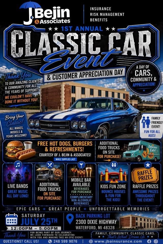 1st ANNUAL CLASSIC CAR EVENT!