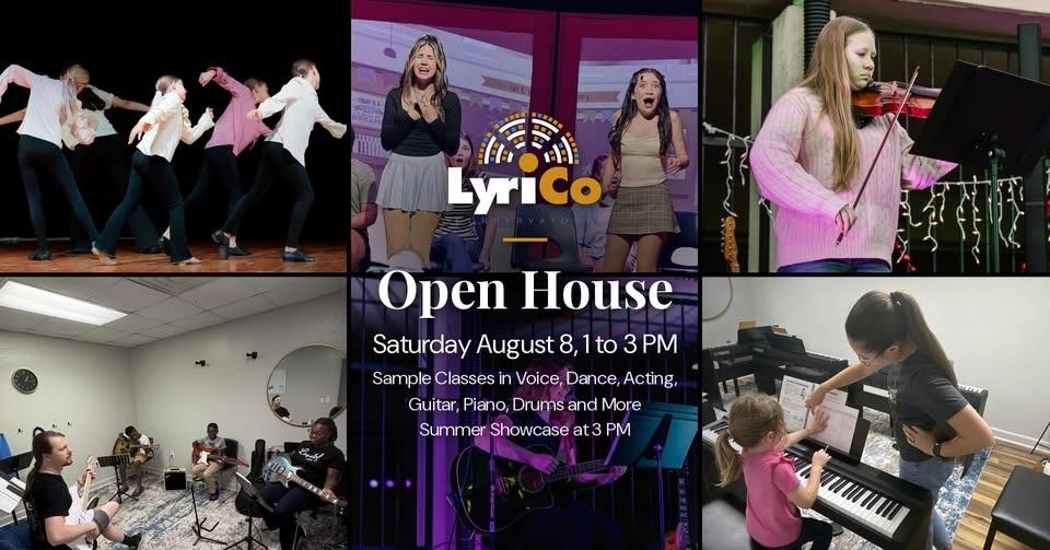 LyriCo Conservatory Open House: Free Classes+Showcase