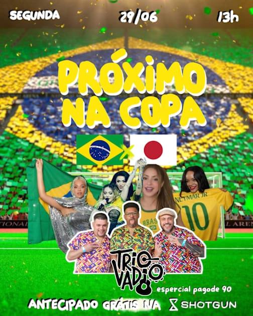 Jogo Brasil + Trio Vádio - Karaokê, Jam, Pista Vc Dj