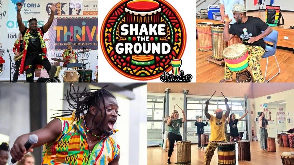 Shake The Ground (Vol. 4) – Experience the Pulse of West Africa. From Guinea to Ghana.