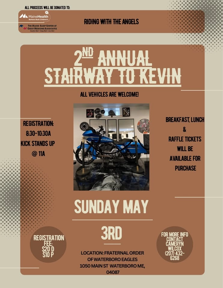 2nd Annual Stairway To Kevin 🤍🏍️🪽💙