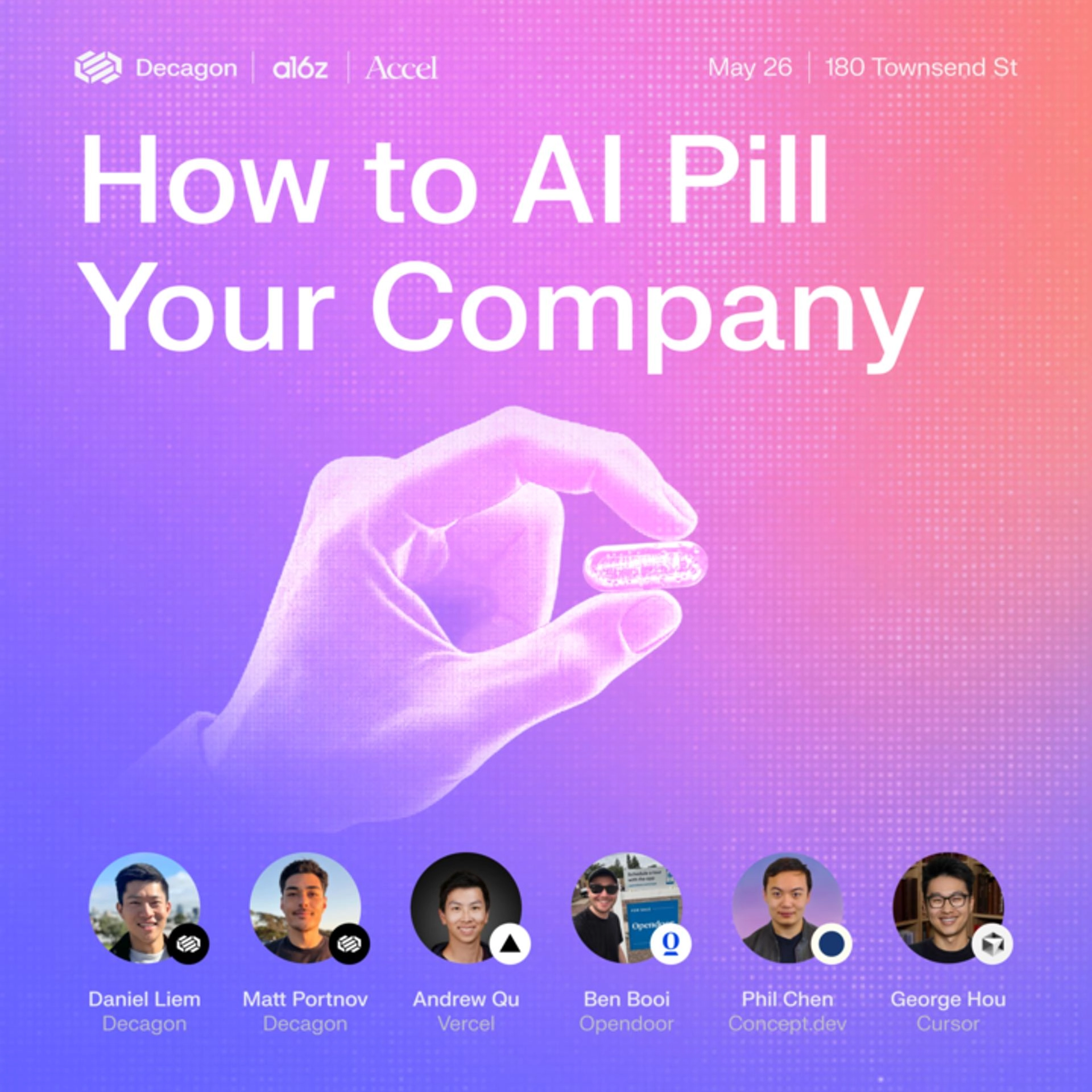 How to AI Pill Your Company - by Decagon x a16z x Accel
