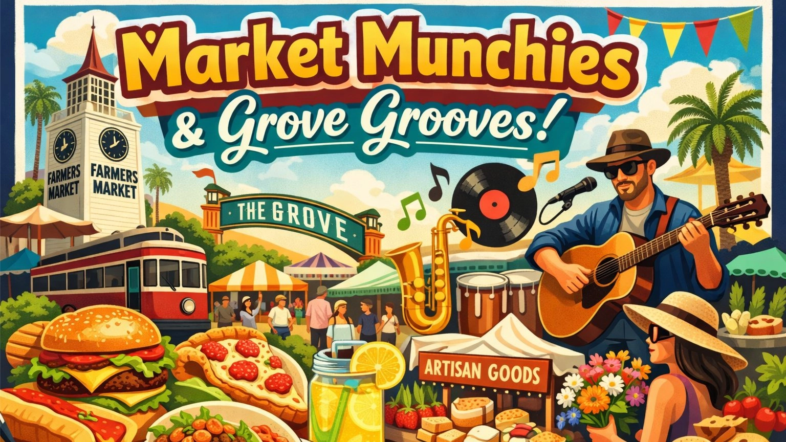 đ„ Market Munchies & Grove Grooves! đĄ- No Host