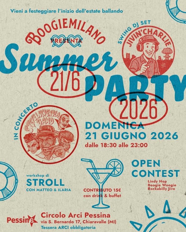 BoogieMilano Summer Party 🍸☀️