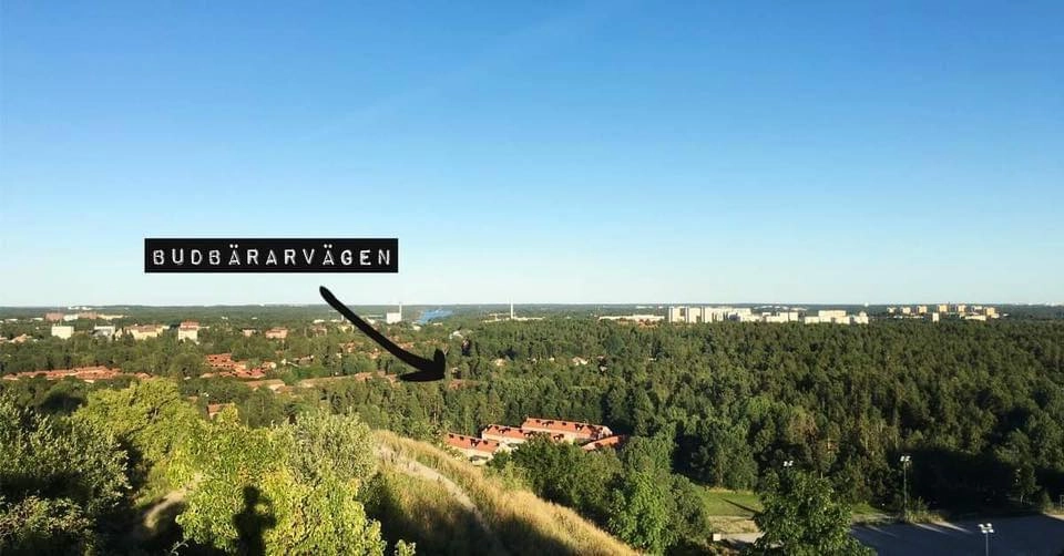 Loppis på Budbärarvägen i Hökarängen