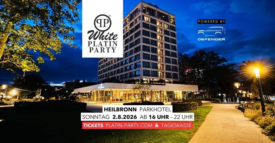 Heilbronn 'White Platin Party' im Parkhotel