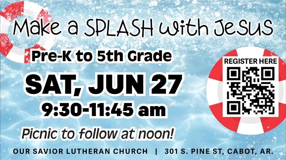 Make a SPLASH with Jesus VBS