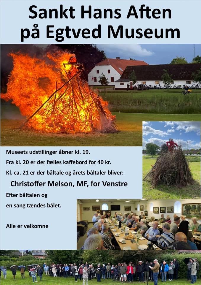 Sankt Hans aften på Egtved Museum