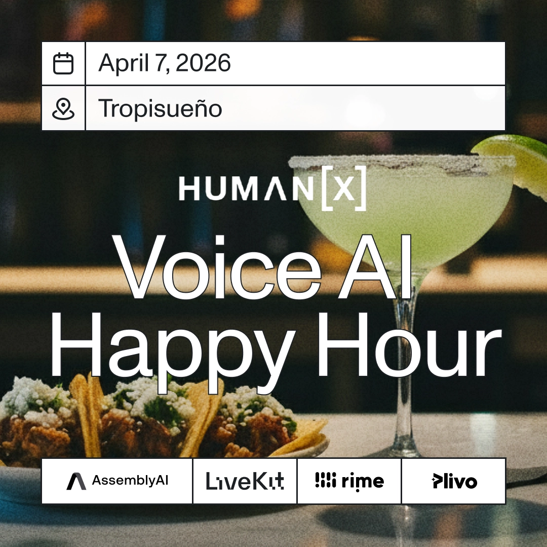 HumanX Voice AI Happy Hour