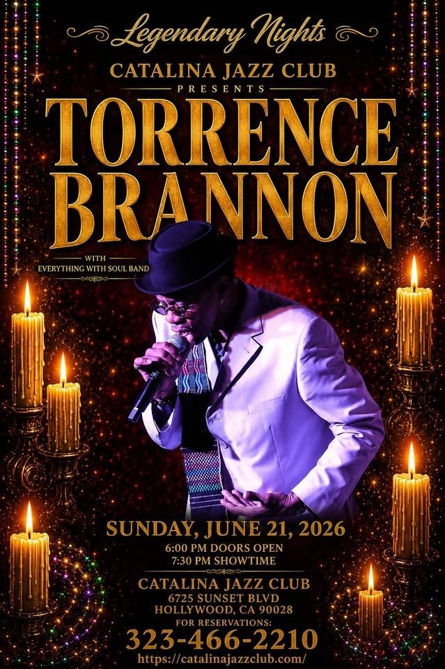TORRENCE BRANNON & his EVERYTHING WITH SOUL BAND: Father's Day Celebration