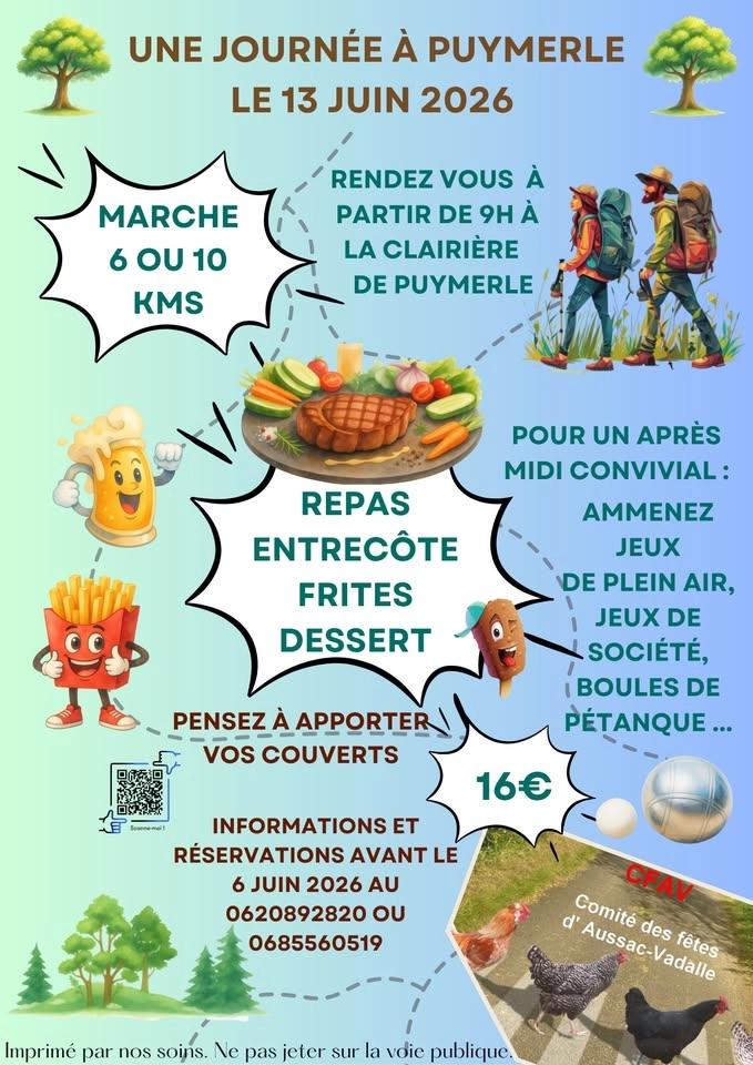 Journée estivale à Puymerle