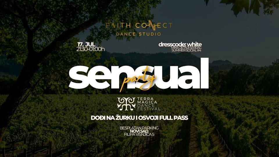 SENSUAL PARTY | Terra Magica Promo | summersocial#4 | Faith Connect Dance Studio