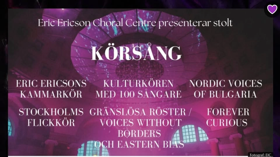 Kulturnatt Körsång