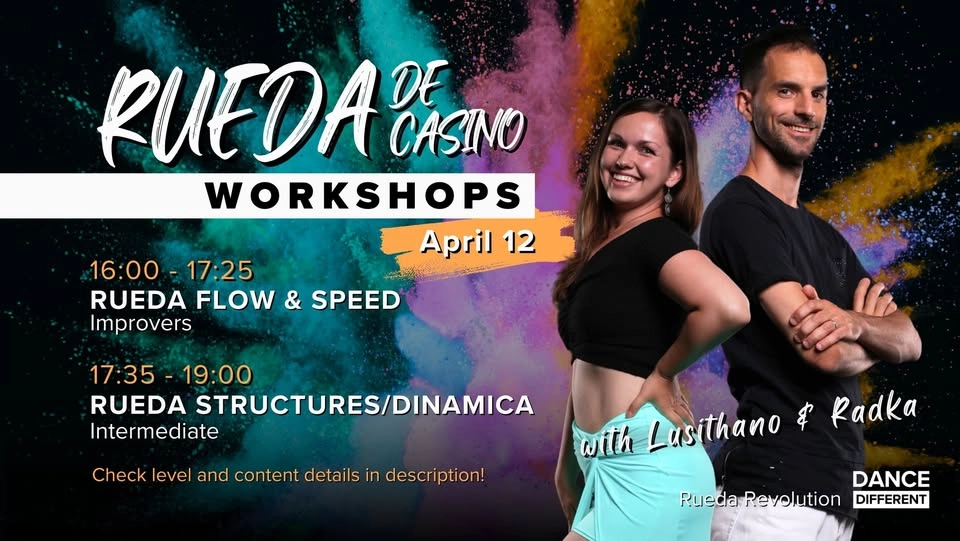 Rueda De Casino Workshops with Lusithano & Radka I Improvers & Intermediate Level
