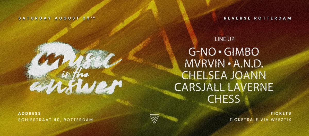 Music is the Answer Back at Reverse