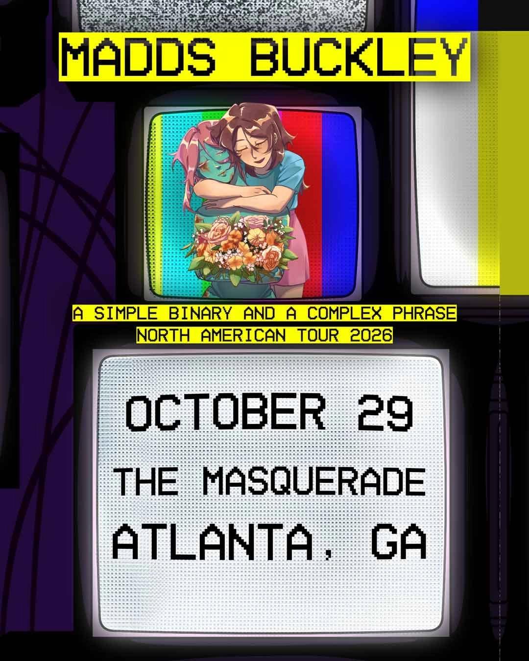 Madds Buckley - A Simple Binary and a Complex Phrase North American Tour 2026