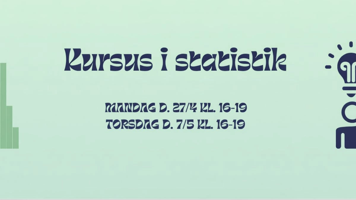 KURSUS I STATISTIK