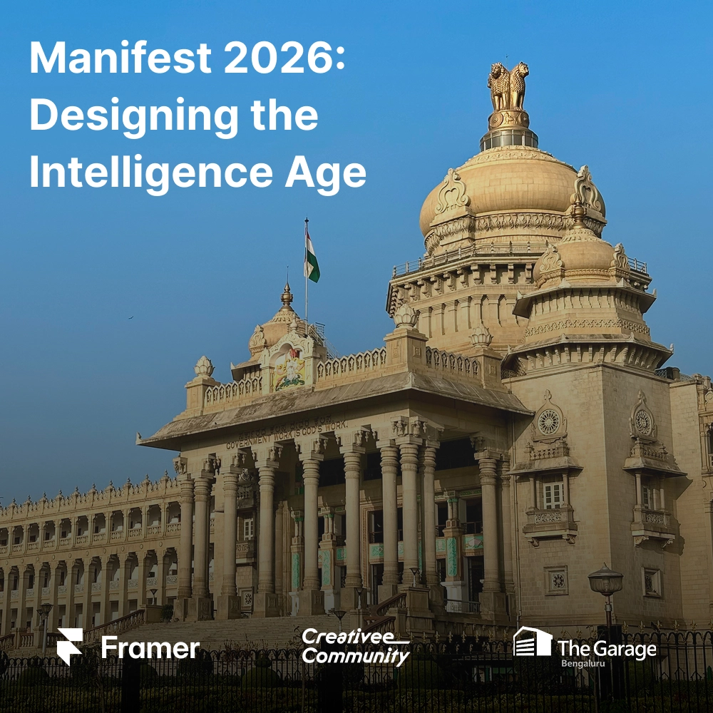 Manifest 2026: Framer X Creativee Community X The Garage Bengaluru, Microsoft