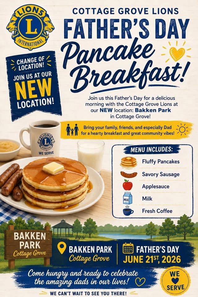 Fathers Day Pancake Breakfast
