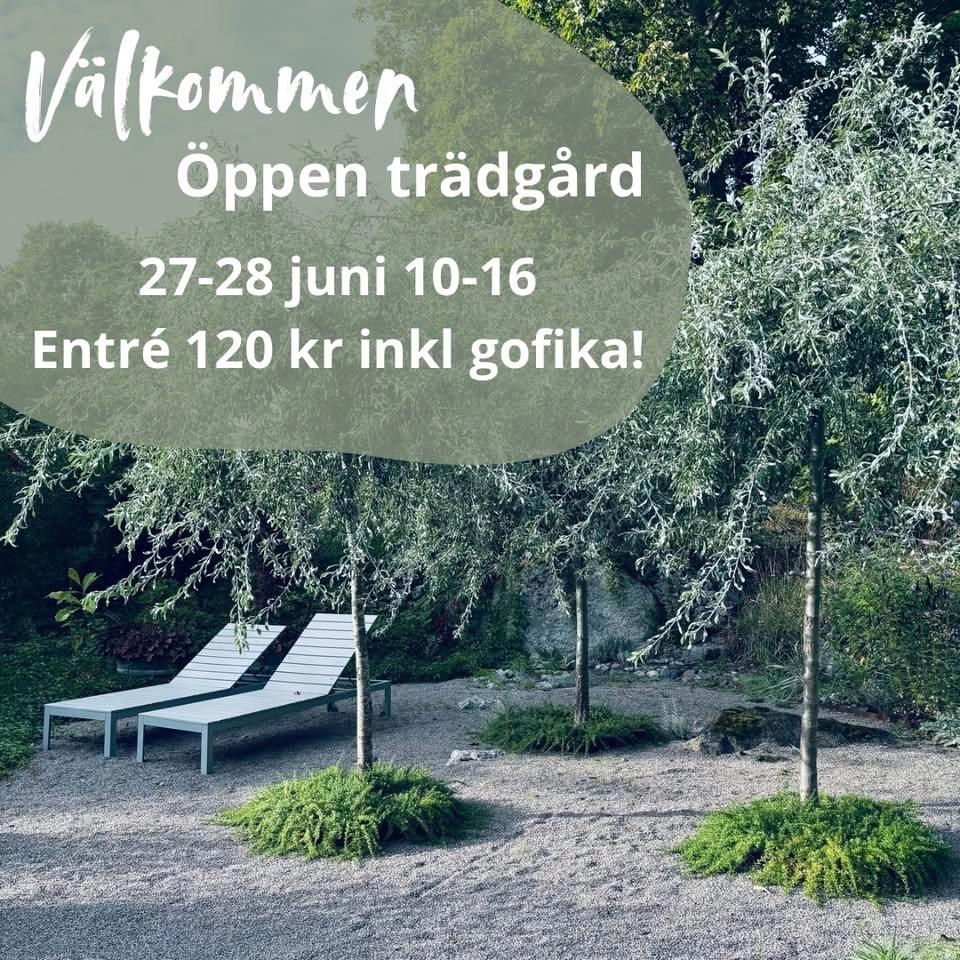 ÖPPEN TRÄDGÅRD 2026