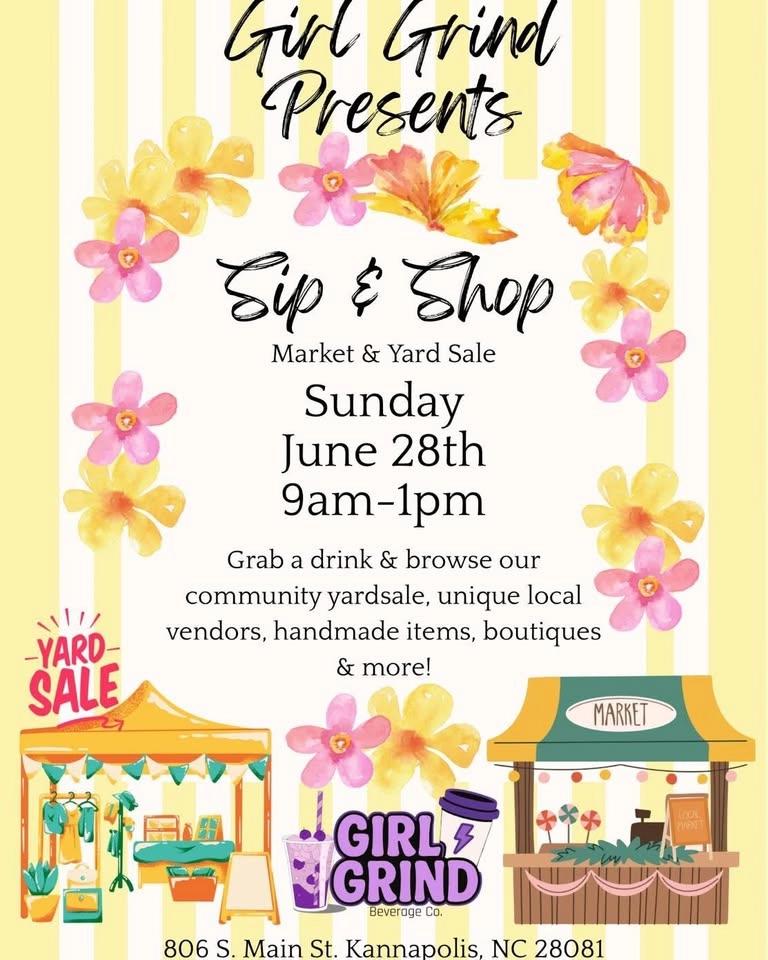 Market Place/Yard Sale at Girl Grind Beverage Co.