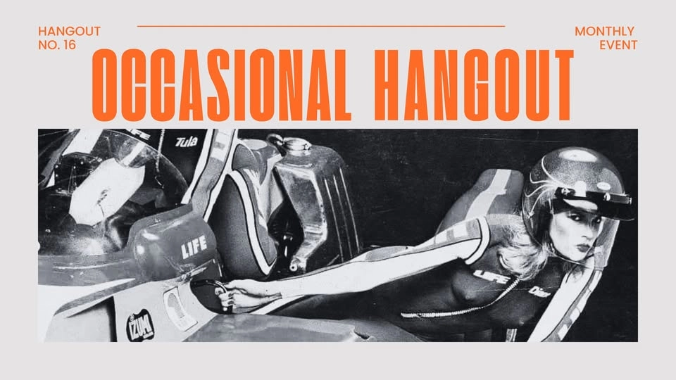 The Occasional Moto Hangout | 28 maj kl. 17:00