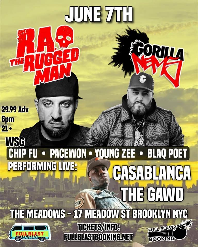 Tour for Life ft. R.A. the Rugged Man, NEMS & Casablanca the Gawd