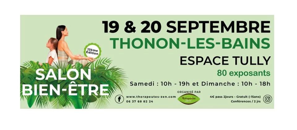 SALON DU BIEN ÊTRE - THONON 19 SEPTEMBRE 2026