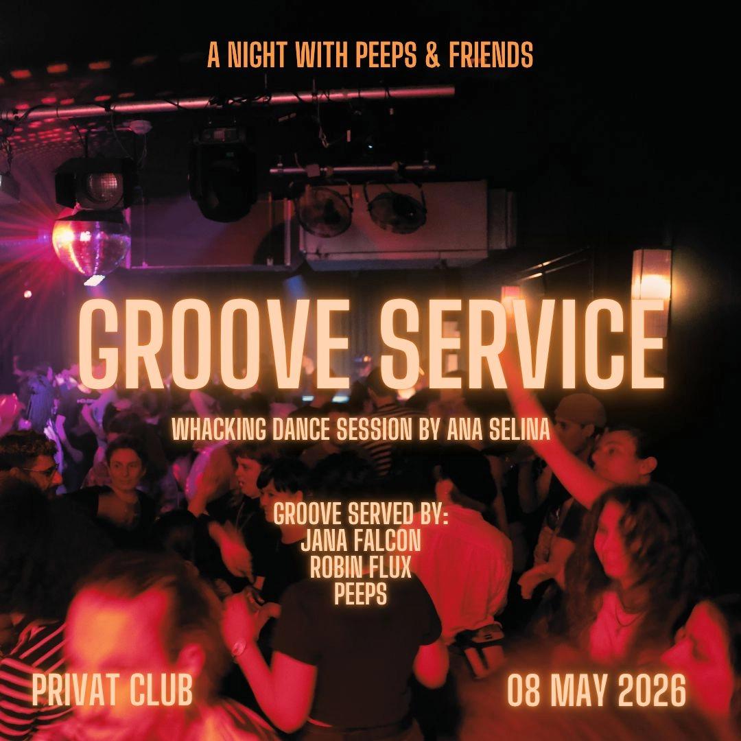 Groove Service with Jana Falcon ,Peeps, Robin Flux + Ana Selina (whacking session)