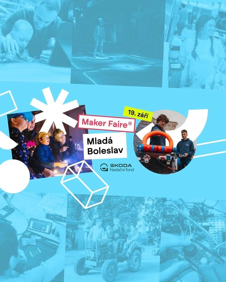 Maker Faire Mladá Boleslav 2026 - Přehlídka inovátorů a vynálezců