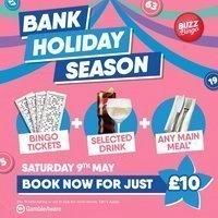 Bank Holiday Season - Buzz Bingo Stafford 09/05