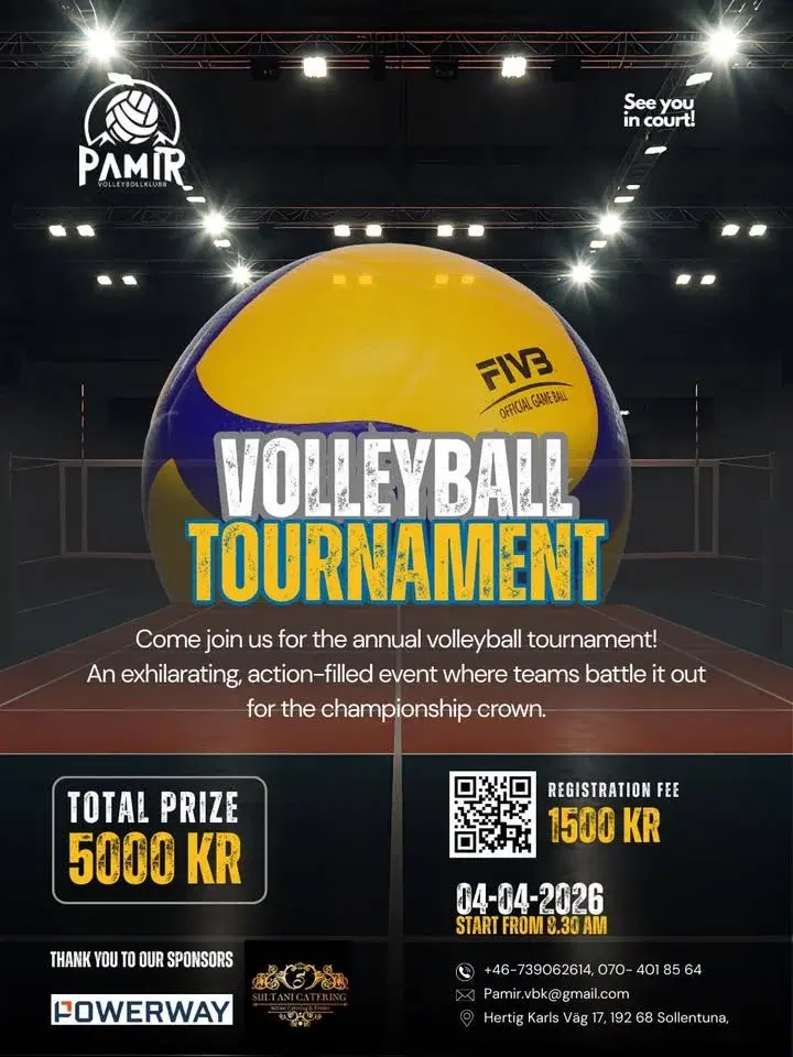 Pamir VBK Friendship Tournament đïž
