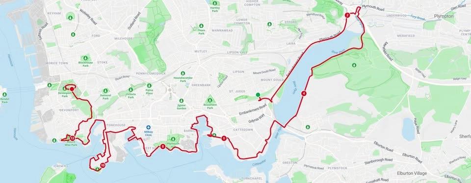 Running Hoes: Waterfront Ultra half marathon