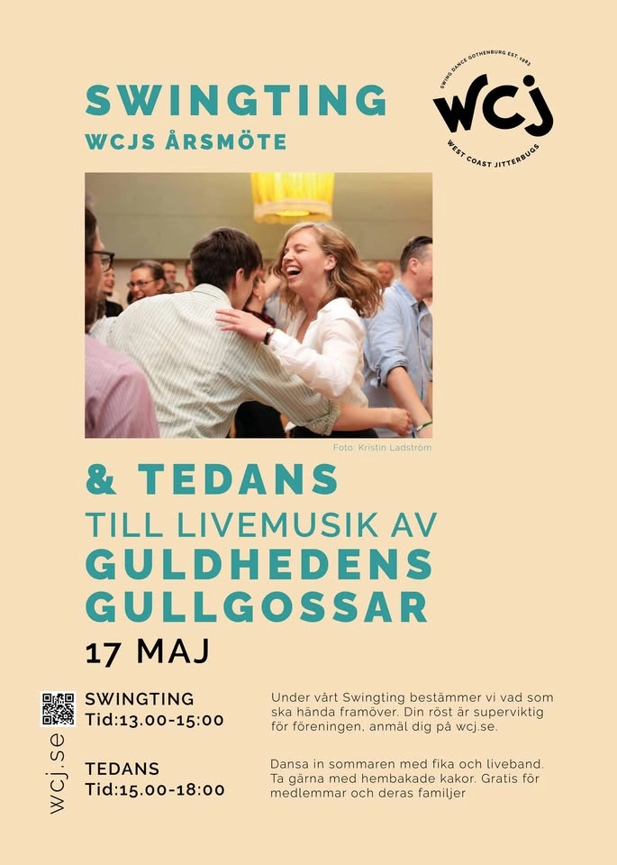Swingting - Årsmöte med liveband och tedans