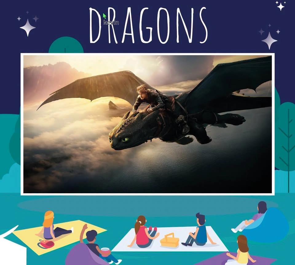 Ciné plein air - Dragons 🎥🐉