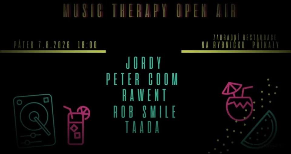 MUSIC THERAPY Open air, Příkazy 7/8/2026
