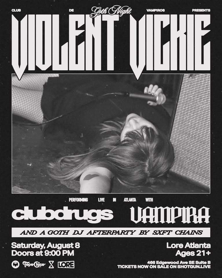 Club de Vampiros presents... Goth Night with Violent Vickie